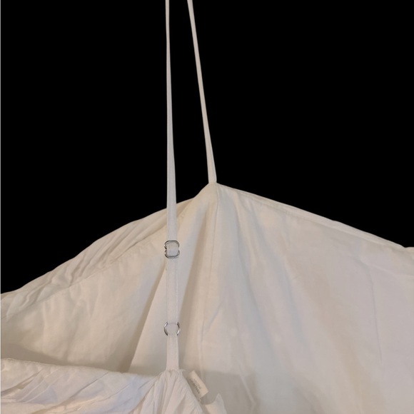 Anthropologie Forever That Girl Mini Dress Size XL White Spaghetti Straps Flowy - Picture 6 of 15